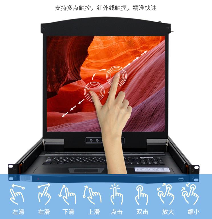 AE-1908T支持多點(diǎn)觸屏,不同觸摸手勢(shì)解讀